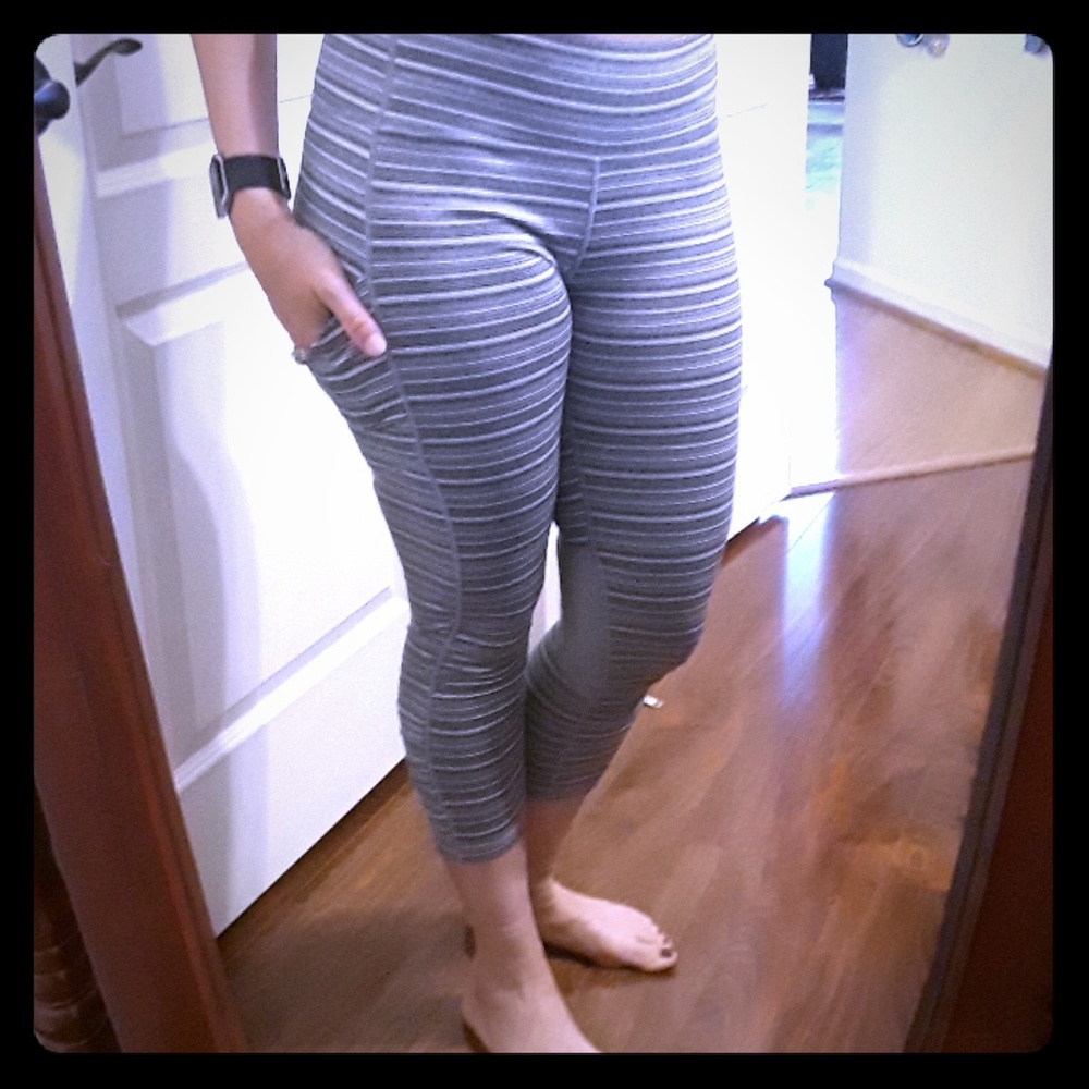 2 pair LuluLemon capris